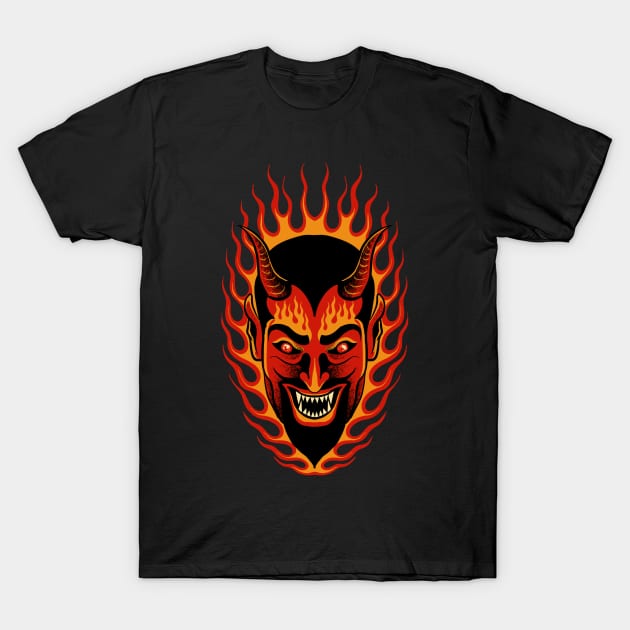 Devils T-Shirt by Skullart123